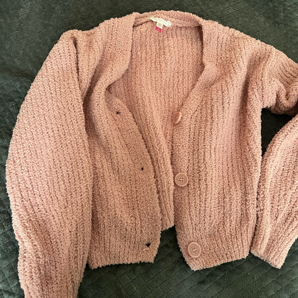 Soft pink sweater